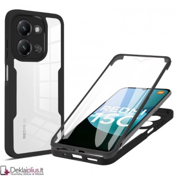 360 laipsnių smūgiams atsparus dėklas (Xiaomi Redmi 15C 5G) 360 laipsnių smūgiams atsparus dėklas (Xiaomi Redmi 15C 5G)